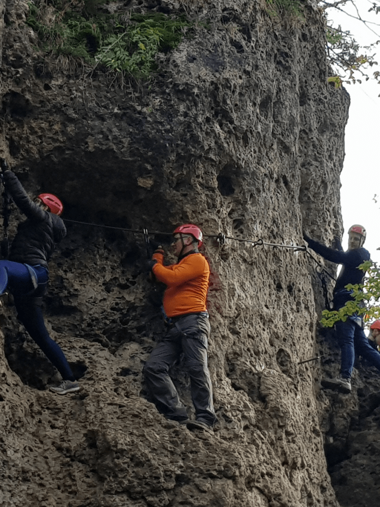 Teamevent 2021Klettersteig